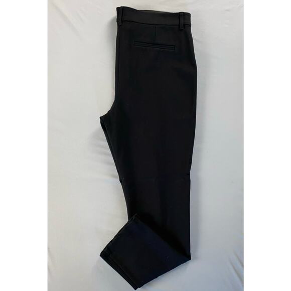 Chico's So Slimming Flex Waist Pinch Front Ponte Knit Pants. Black, 2.5R (14) - Picture 1 of 9